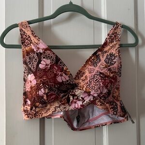 Torrid Floral Print Women's Bikini top